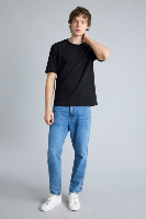 Resim Defacto Erkek T-shirt H2429AX/BK81