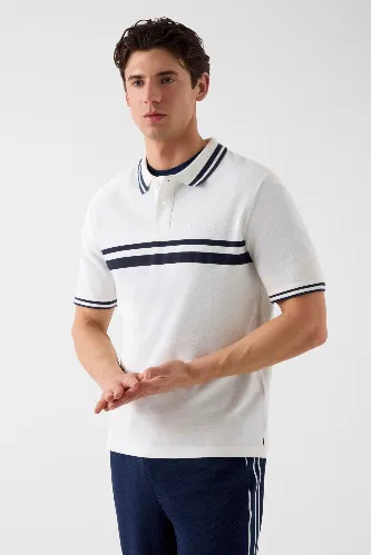Resim Guess Athleisure  Erkek  T-shirt Z6GP04K3207-G018 Spıros Ss Polo
