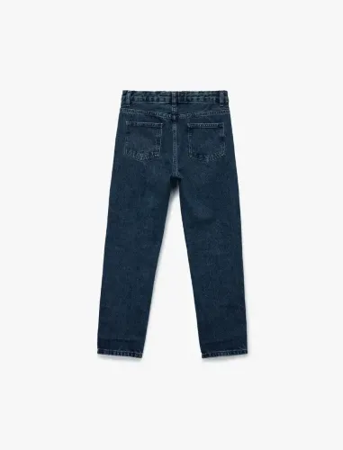 Resim Koton Erkek Çocuk Jean Pantolon 7WKB40001TD
