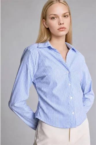 Resim Defacto Uzun Kol Kadın Gömlek D4013AX/BE60