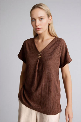 Resim Defacto Kadın T-shirt H1173AX/BN320