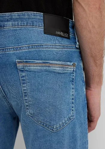 Resim Mavi Jake Erkek Jean Pantolon M00422A4050