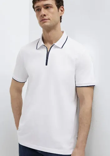 Resim Mavi Erkek T-shirt M0613367-620