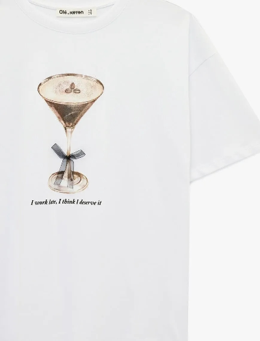 Resim Koton Kadın T-shirt 6SAL10073IK