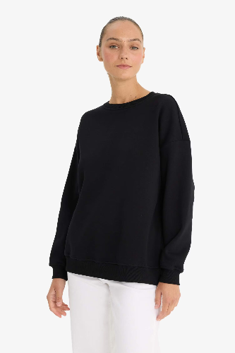 Resim Defacto Kadın Sweat F9628AX/BK81