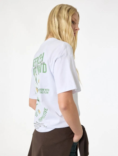 Resim Koton Kadın T-shirt 6SAL10114IK