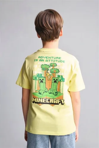 Resim Defacto Erkek Çocuk T-shirt H8261A8/YL114