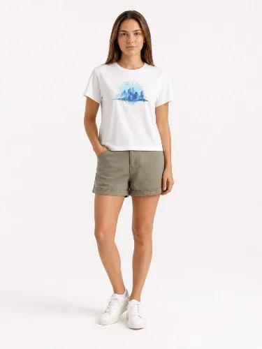 Resim Loft Kadın T-shirt LF2042269