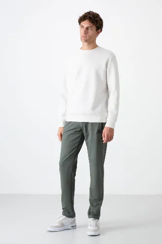 Resim T06Er-84671 Düz Paça Erkek Eşofman Alt