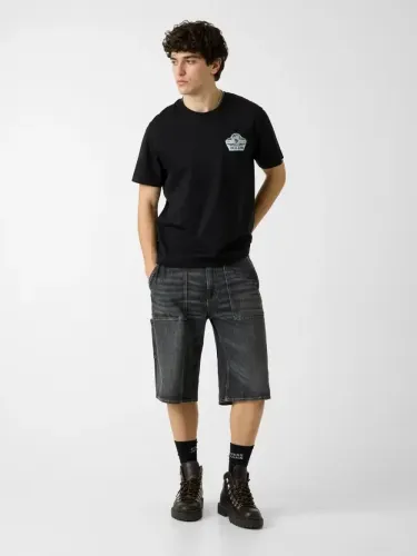 Resim M6YI07K3650-JBLK Gues Erkek T-shirt
