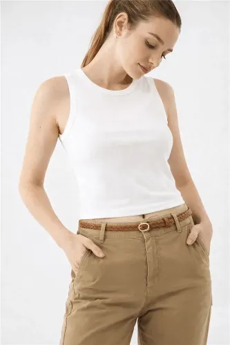 Resim Fashion Friends Kadın Kanvas Pantolon 26Y0107K1