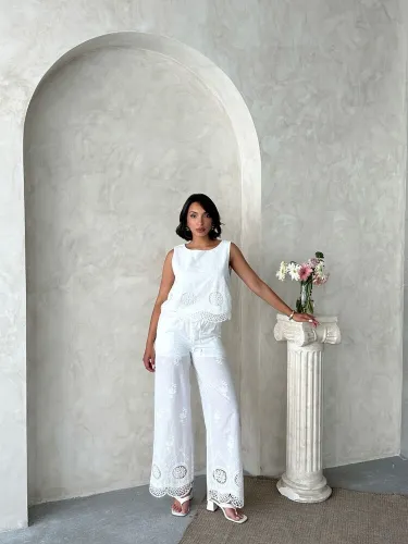 Resim Yenikoza Kadın Kanvas Pantolon