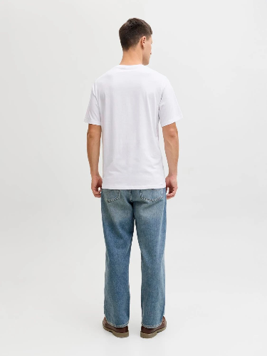 Resim Jack & Jones Jjejeff Logo Tee Ss Sn Erkek T-shirt 12288536