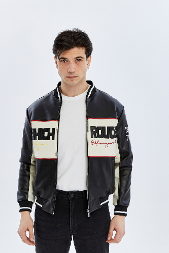 Resim Trender Erkek Deri Mont ve Ceket