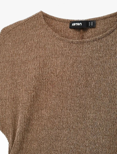 Resim Koton Kadın T-shirt 6SAK50168EK