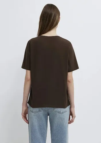 Resim Mavi Kadın T-shirt M1613907-90707