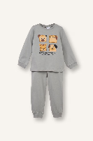 Resim Defacto Erkek Bebek Şort Takım G7133A5/GR454