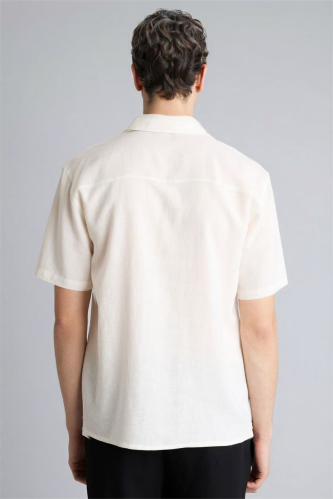 Resim Defacto Erkek Kısa Kol Gömlek G1498AX/ER100