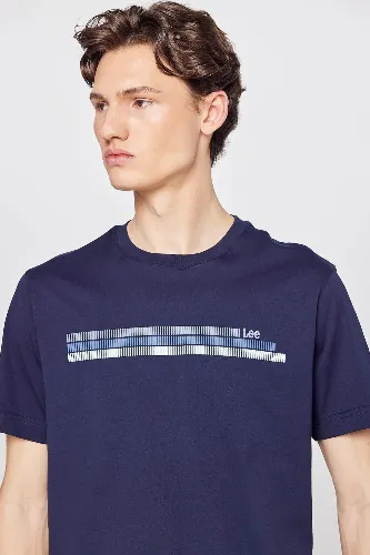 Resim Lee Grafik Erkek T-shirt L2610020410