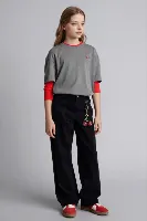 Resim Defacto Kız Çocuk T-shirt H5033A8/GR83