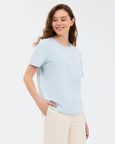 Resim Skechers  W Essential Crewneck Kadın T-shirt S2510029-0721