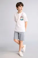 Resim Defacto Erkek Çocuk Penye Şort B5925A8/GR527