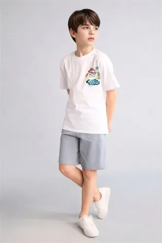 Resim Defacto Erkek Çocuk Penye Şort B5925A8/GR527