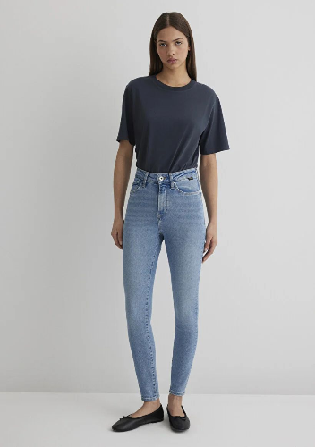 Resim Mavi Serenay Kadın Jean Pantolon M100980-80533