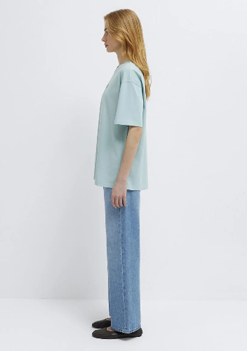 Resim Mavi Kadın T-shirt M1613884-71456