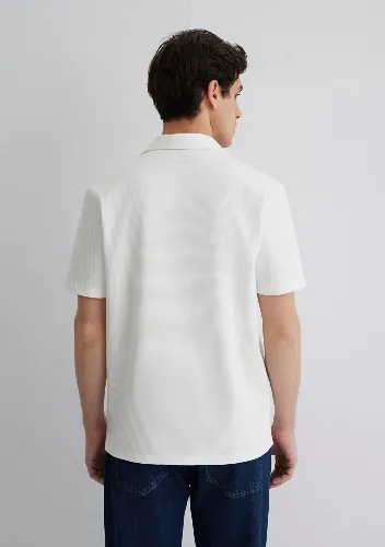 Resim Mavi Erkek T-shirt M0612618-70057
