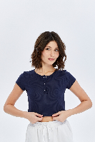 Resim Viole&More Kadın T-shirt 621