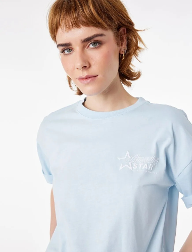 Resim Koton Kadın T-shirt 6SAL10080IK