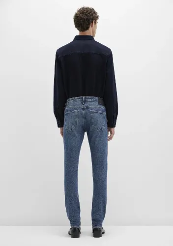 Resim Mavi Erkek Jean Pantolon M001070-90983
