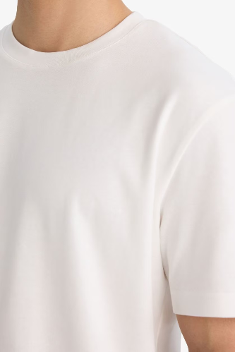 Resim Defacto Erkek T-shirt E7961AX/WT32