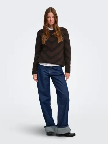 Resim Only Onlelıza L/S Pullover Knt Noos Kadın Kazak 15191792