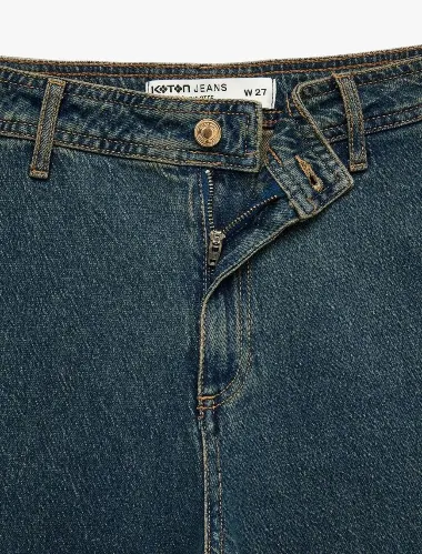 Resim Koton Kadın Jean Pantolon 7WAL40056MD
