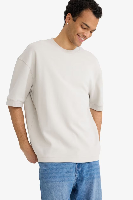 Resim Defacto Erkek T-shirt B4844AX/GR368
