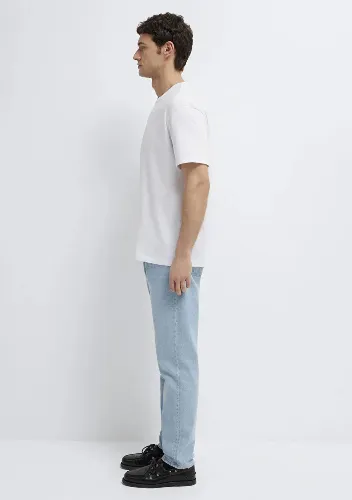 Resim Mavi Erkek T-shirt M0613349-620