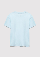 Resim Mavi Erkek Çocuk Tişört M6610444-91361