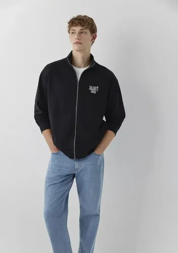 Resim Mavi Erkek Sweat M0S10655-900