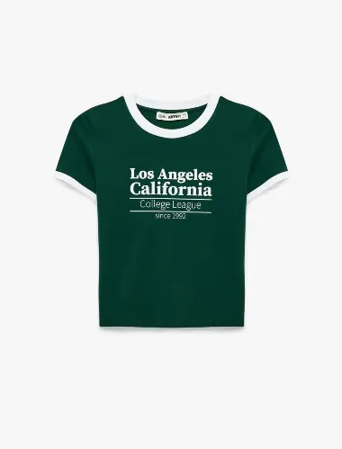 Resim Koton Kadın T-shirt 6SAL10529IK
