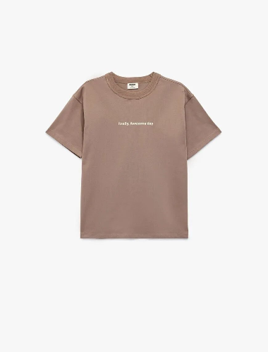 Resim Koton Erkek Çocuk T-shirt 6SKB10175TK