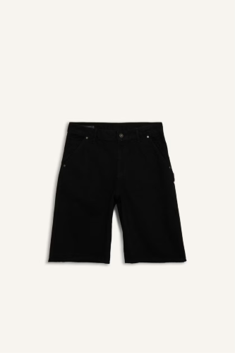 Resim Defacto Erkek Kot&Kanvas Şort G4192AX/NM40