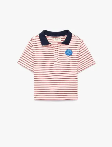 Resim Koton Kız Çocuk T-shirt 6SKG10464AK