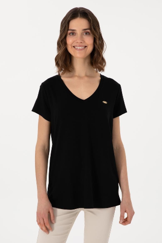 Resim U.s. Polo assn. Kadın T-shirt PU-8789 Cıyosel-Iy26