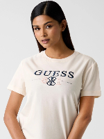 Resim Guess Athleisure  Kadın  T-shirt V6RI13KD772-G1O6 Steffı Cn Ss T-Shırt