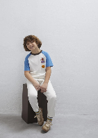 Resim Mavi Erkek Çocuk Tişört M6610410-70057