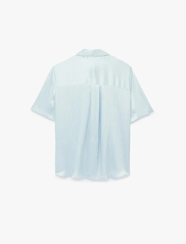 Resim Koton Kadın Kısa Kol Gömlek 6SAK60006PW