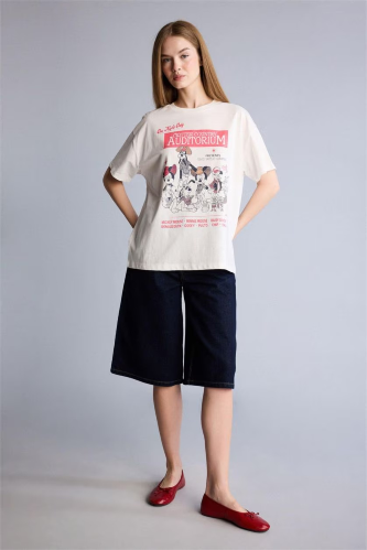 Resim Defacto Kadın T-shirt H6817AX/ER103