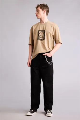 Resim Defacto Erkek T-shirt G5578AX/BG716